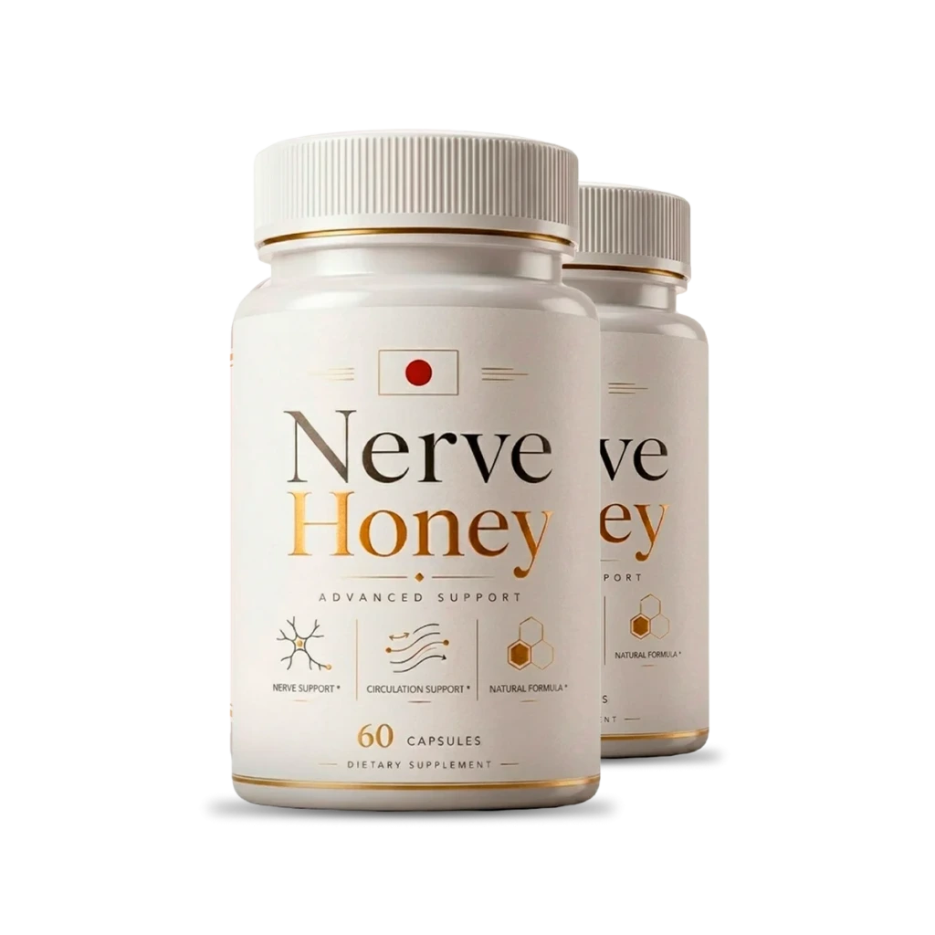 Nerve Honey 2 Bottles package